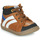 Shoes Boy High top trainers GBB KIPPY Brown