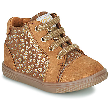 Shoes Girl High top trainers GBB NUZZIA Brown