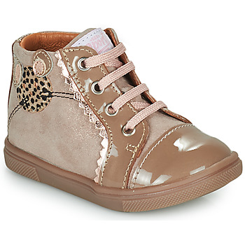 Shoes Girl High top trainers GBB NOUXY Beige