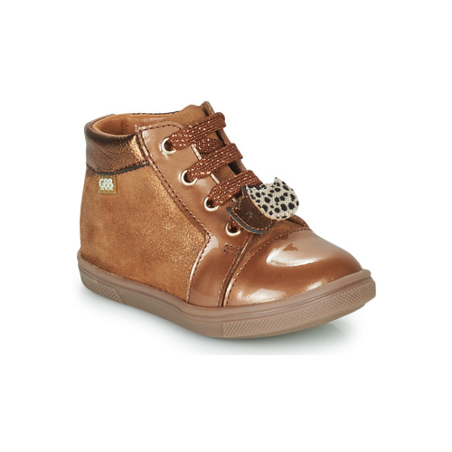 Shoes Girl High top trainers GBB CHOUBY Brown