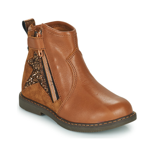 Shoes Girl Mid boots GBB COMETTE Brown