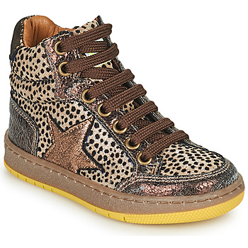 Shoes Girl High top trainers GBB SEPHY Brown