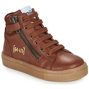 Shoes Boy High top trainers GBB KANTER Brown