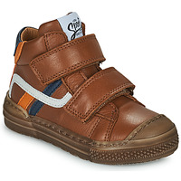 Shoes Boy High top trainers GBB RIGOLO Brown