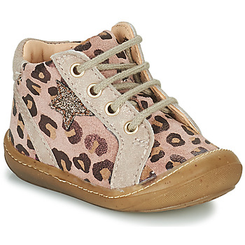 Shoes Girl High top trainers GBB EDITHE Pink