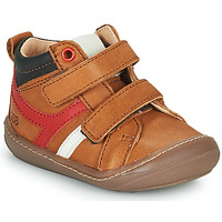 Shoes Boy High top trainers GBB COUPI Brown