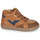 Shoes Boy High top trainers GBB HEDDY Brown