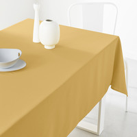 Home Napkin / table cloth / place mats Today Nappe 150/250 Polyester TODAY Essential Ocre Ocre tan