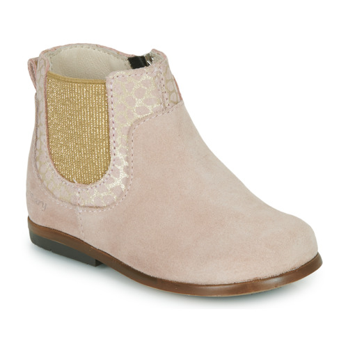 Shoes Girl Mid boots Little Mary PIVOINE Pink