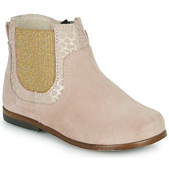 Shoes Girl Mid boots Little Mary PIVOINE Pink
