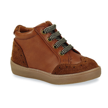 Shoes Boy High top trainers Little Mary DAREN Brown
