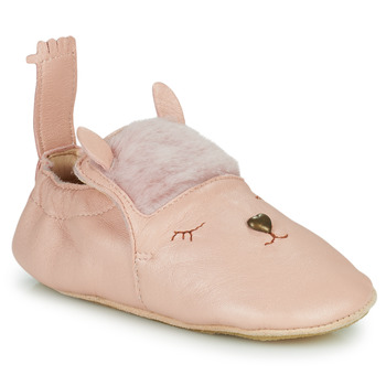 Shoes Children Ballerinas Easy Peasy MY BLUBLU ALPAGA Pink