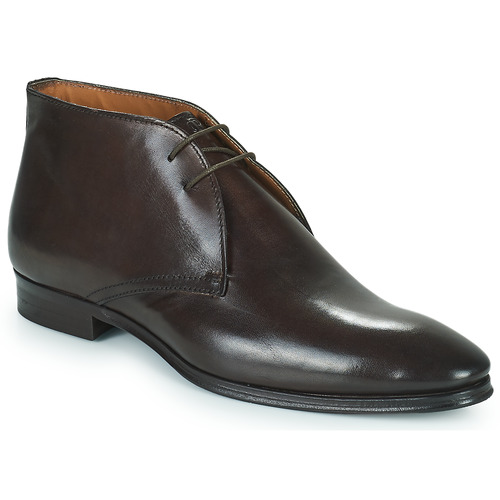Shoes Men Mid boots Pellet ANTONIN Veal / Brown