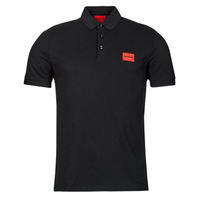 Clothing Men short-sleeved polo shirts HUGO Dereso222 Black