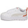 Shoes Children Low top trainers Puma Mayze Lth PS White / Orange