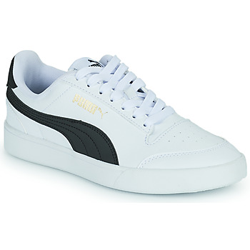 Shoes Boy Low top trainers Puma Shuffle Jr White / Black