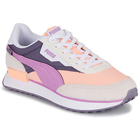 Shoes Women Low top trainers Puma FUTURE RIDER PLAY ON Beige / Violet