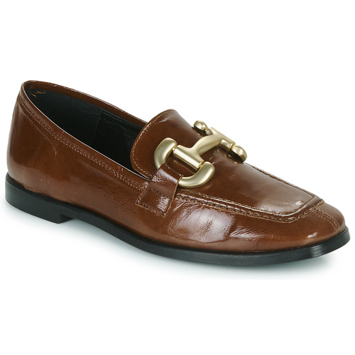 Shoes Women Loafers JB Martin VODA Veal / Vintage / Cognac