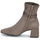 Shoes Women Ankle boots JB Martin VAGUE Canvas / Suede / Stretch / Taupe