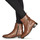 Shoes Women Mid boots JB Martin LEONIE Veal / Chocolate