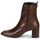 Shoes Women Ankle boots JB Martin VALENTINE Veal / Chocolate