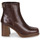 Shoes Women Ankle boots JB Martin POEME Veal / Cognac