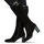 Shoes Women Boots JB Martin LILA Crust / Velvet / Black