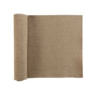 Home Napkin / table cloth / place mats Douceur d intérieur CHEMIN DE TABLE 35 x 140 CM JUTE UNI MODALIE Brown