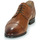 Shoes Men Derby shoes Pellet ANTOINE Veal / Cognac
