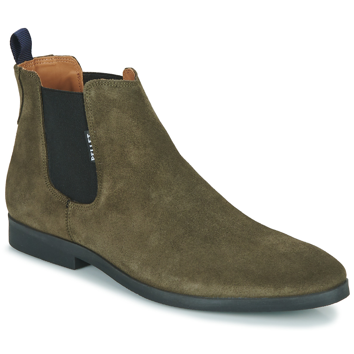 Shoes Men Mid boots Pellet BILL Velvet / Camel