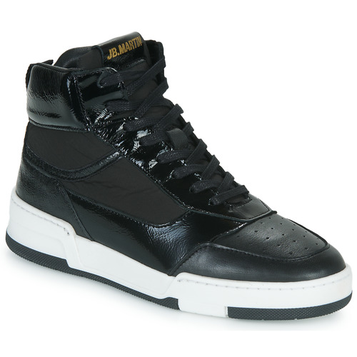 Shoes Women High top trainers JB Martin HURREL Veal / Black