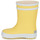 Shoes Children Wellington boots Aigle BABY FLAC 2 Yellow / White