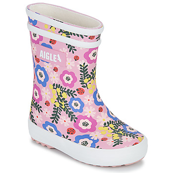 Shoes Children Wellington boots Aigle BABY FLAC PLAY2 Multicolour