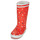Shoes Children Wellington boots Aigle LOLLY POP F PT2 Red / White