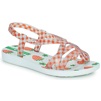 Shoes Girl Sandals Ipanema IPANEMA SANDAL KIDS EXP White / Red