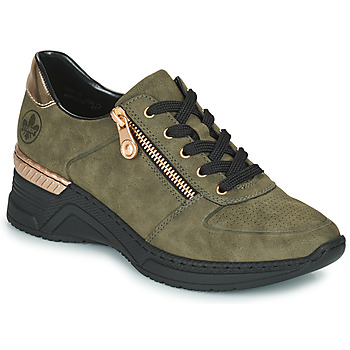 Shoes Women Low top trainers Rieker N4305-54 Kaki