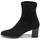 Shoes Women Ankle boots JB Martin VISION Canvas / Suede / St / Black