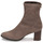 Shoes Women Ankle boots JB Martin VISION Canvas / Suede / Stretch / Taupe