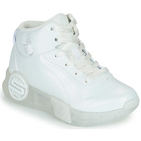 Shoes Girl High top trainers Skechers S-LIGHTS REMIX White