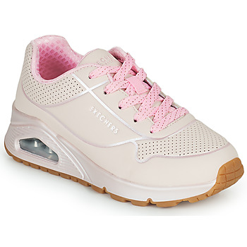 Shoes Girl Low top trainers Skechers UNO GEN1 Pink