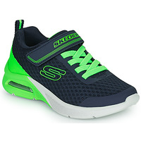 Shoes Boy Low top trainers Skechers MICROSPEC MAX Marine / Green