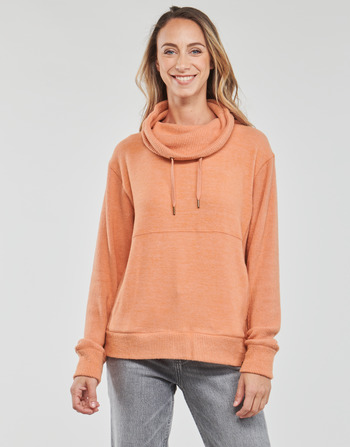 material Women Fleeces Rip Curl COSY II ROLL NECK Pink / Salmon