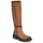 Shoes Women Boots Airstep / A.S.98 LANE HIGH Camel