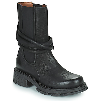 Shoes Women Mid boots Airstep / A.S.98 LANE CHELSEA Black