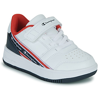 Shoes Boy Low top trainers Champion ALTER LOW B PS White / Blue / Red