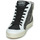 Shoes Women High top trainers Meline NKC1151-A-6123 Black / White