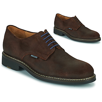 Shoes Men Derby shoes Pellet Nautilus Veal / Gras / Brown