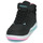 Shoes Girl High top trainers Kappa KARY MD EV KID Black / Pink