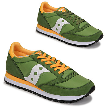 Shoes Men Low top trainers Saucony JAZZ ORIGINAL Green / Orange