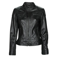 material Women Leather jackets / Imitation leather Oakwood LINA 6 Black